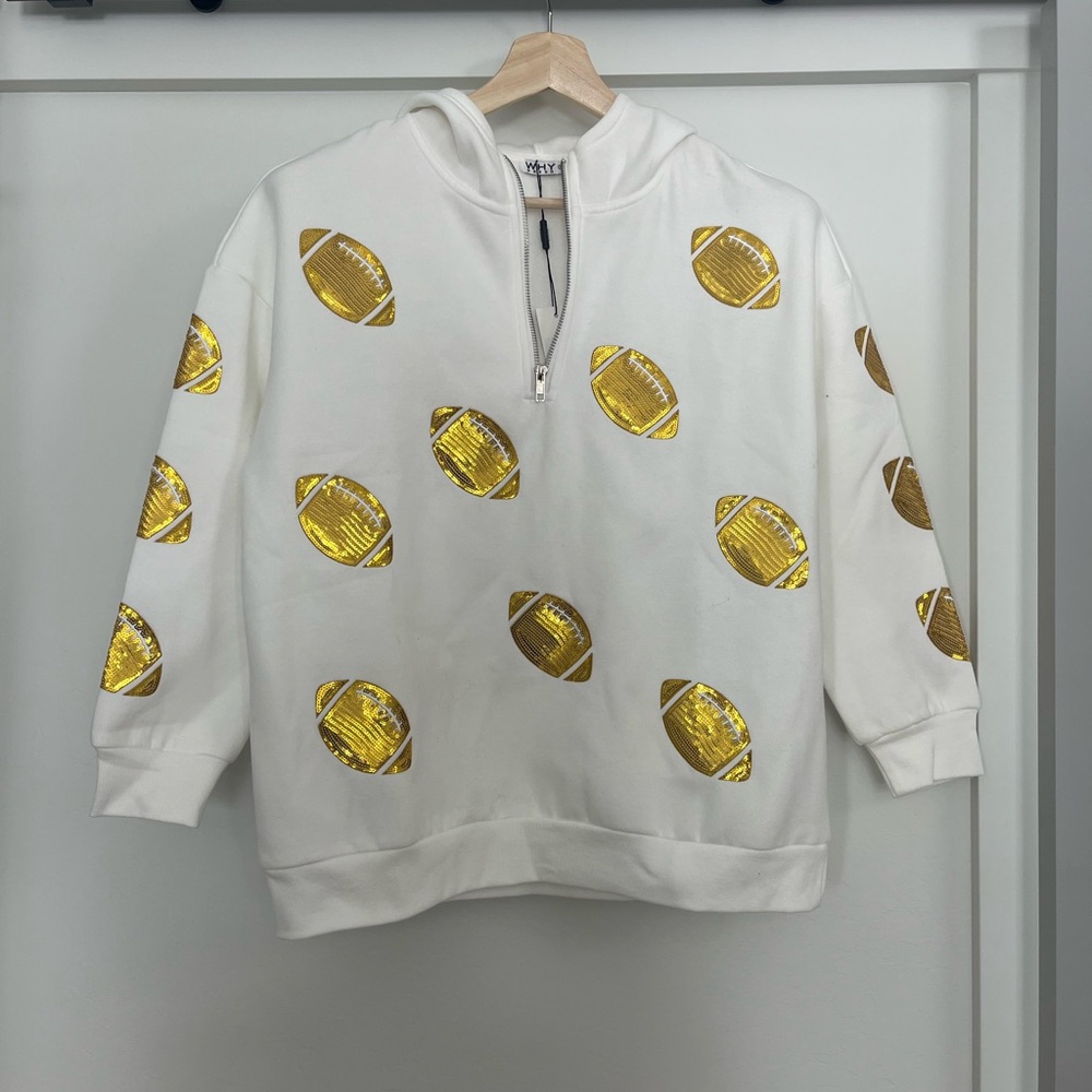 Women's White Hoodie